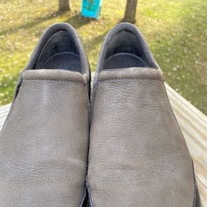 MERRELL Dassie Moc Slip-On Brown Leather 7 Loafers Char Brown J42594